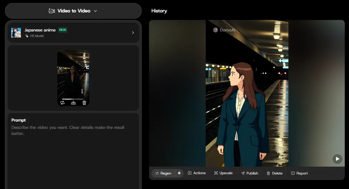 demonai video to video