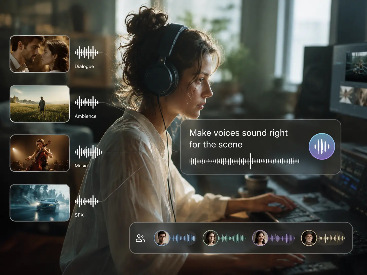 seed audio 1.0 make voices sound right for the scene