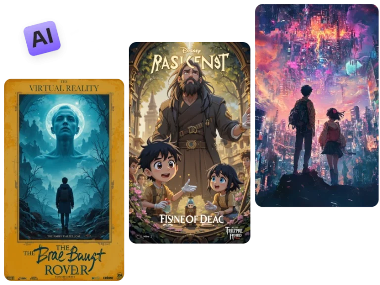 generador de pósters de películas con ia en varios estilos