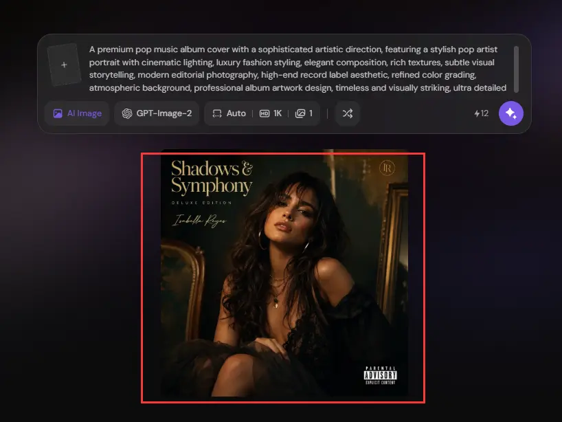 album cover maker step 3