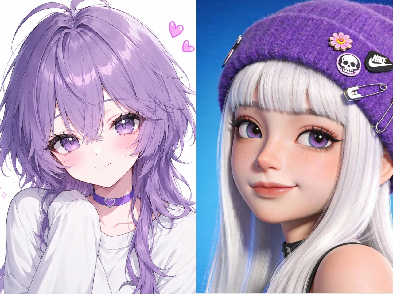 2d and 3d vtuber avatars for virtual creators