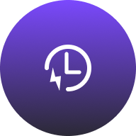 lightning fast results icon