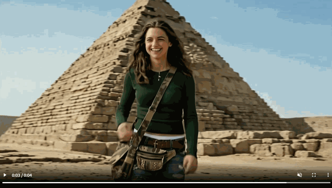 openart image to video result with consistent ai character