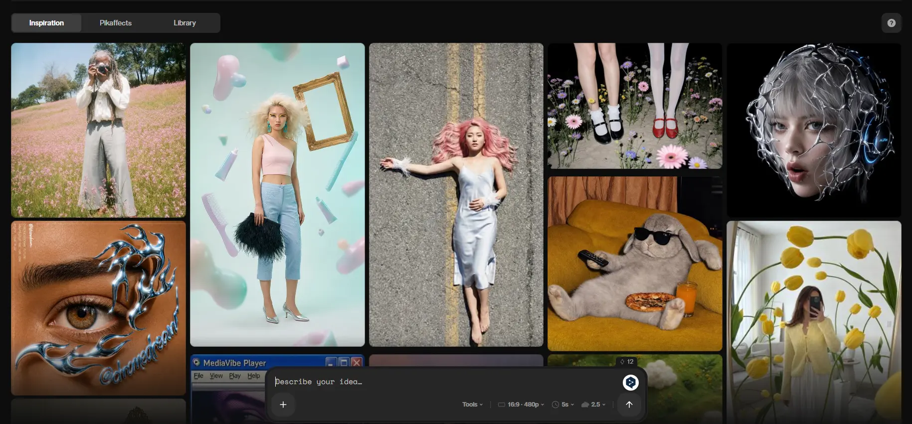 pika ai homepage