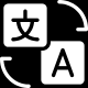 Automatic Translation Support Icon