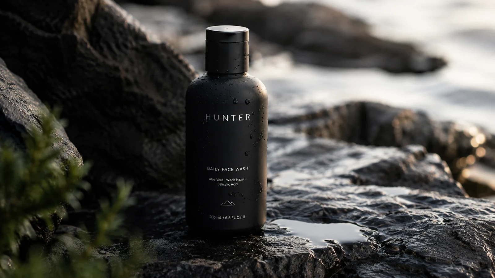 hunter face wash product coastal rocks