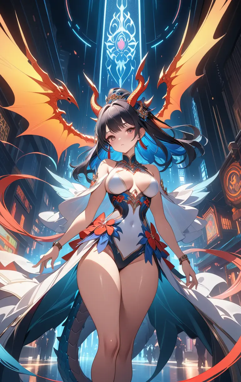 anime ai art beauty