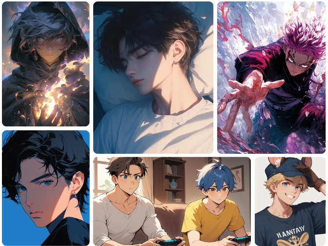 anime ai art generator ai anime boys