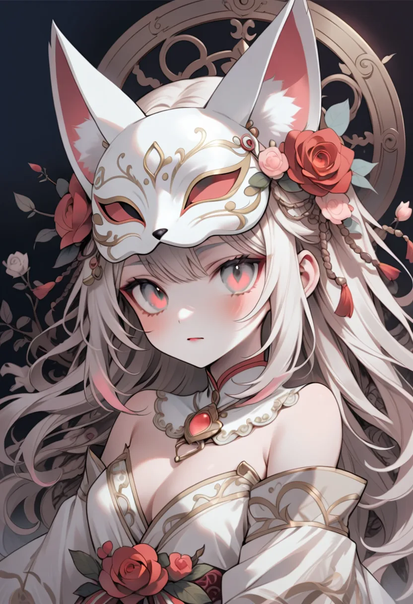 anime ai art young girl