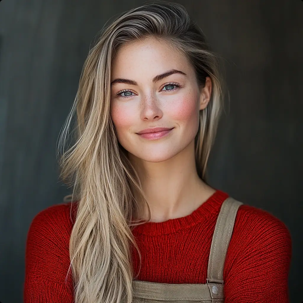 ai portrait daily white woman