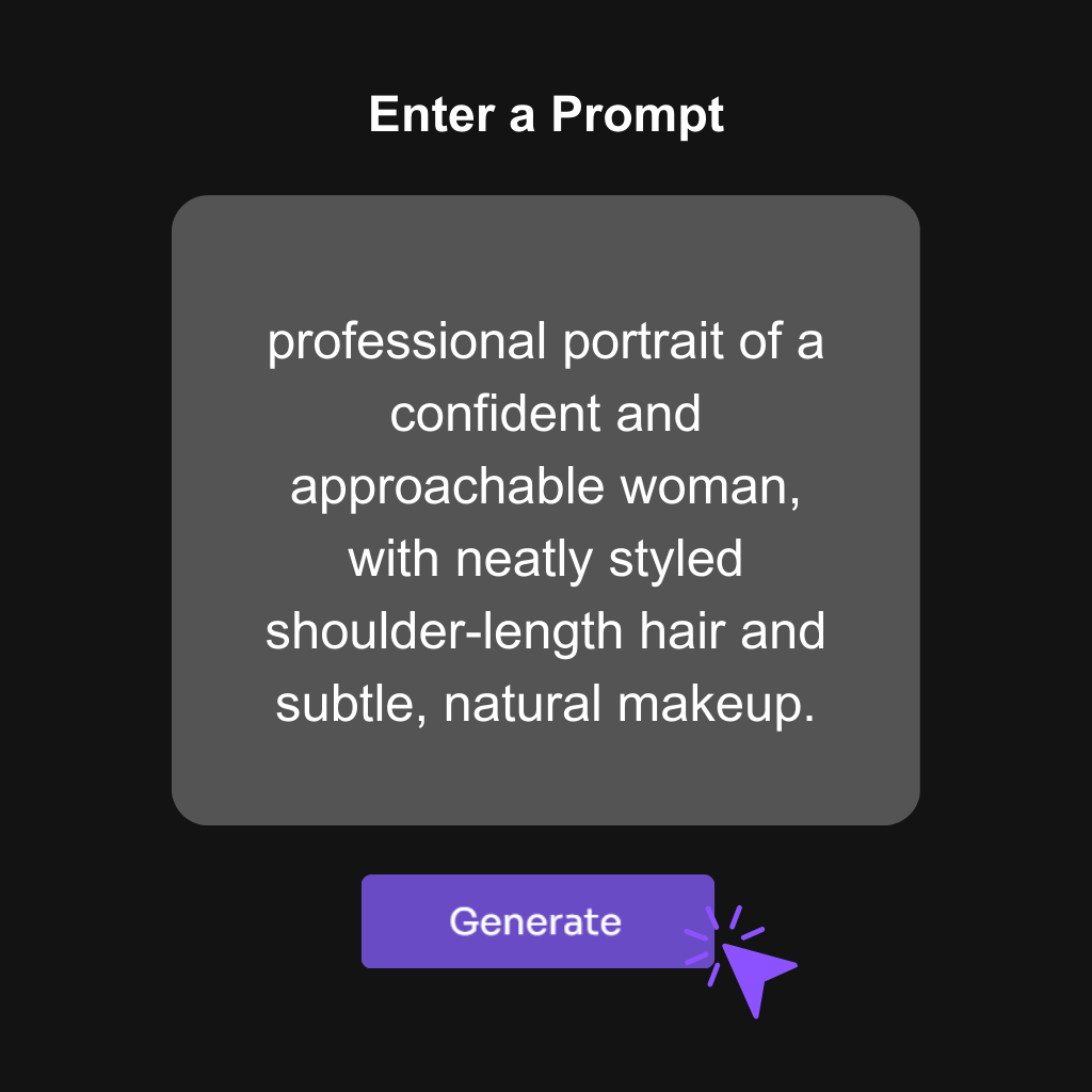 ai portrait steps prompt