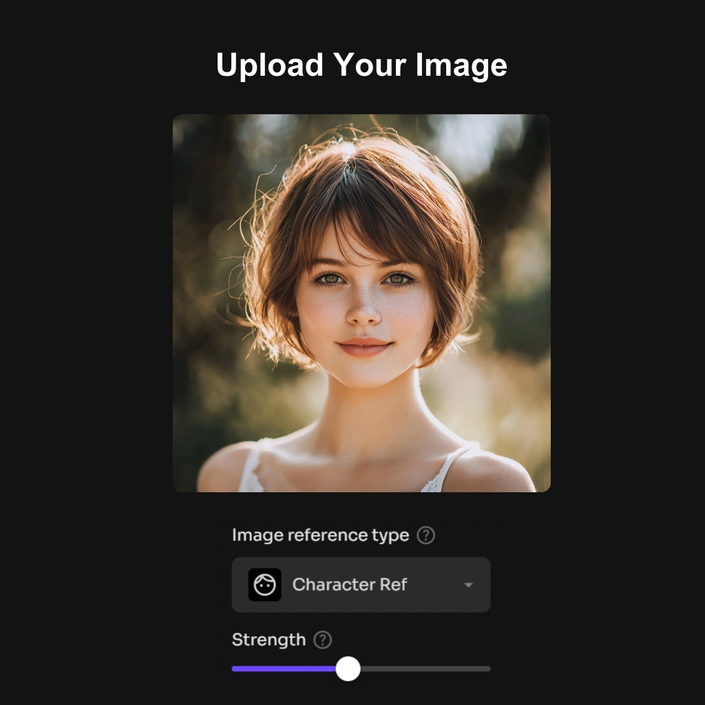 ai portrait steps upload your image