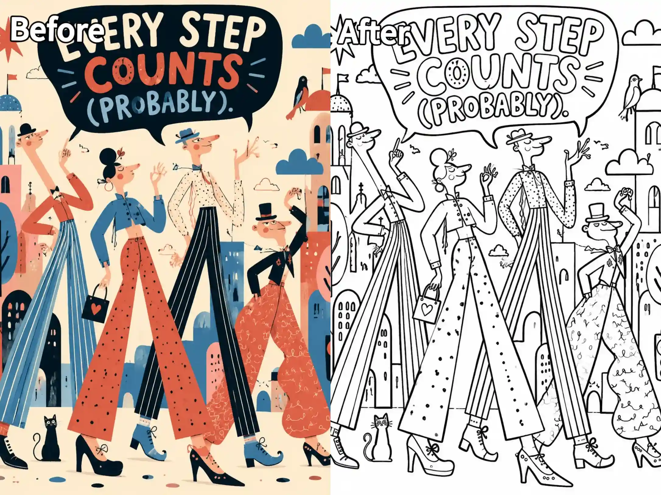 coloring book page example