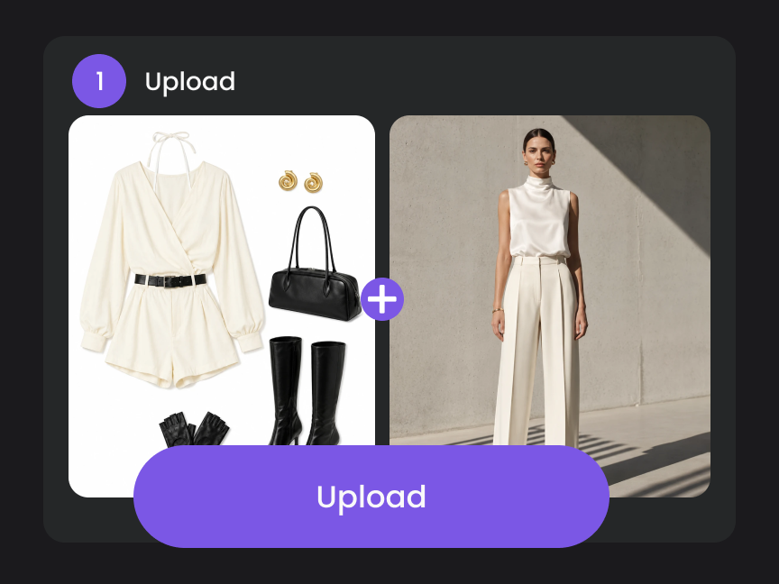 virtual try on step 1