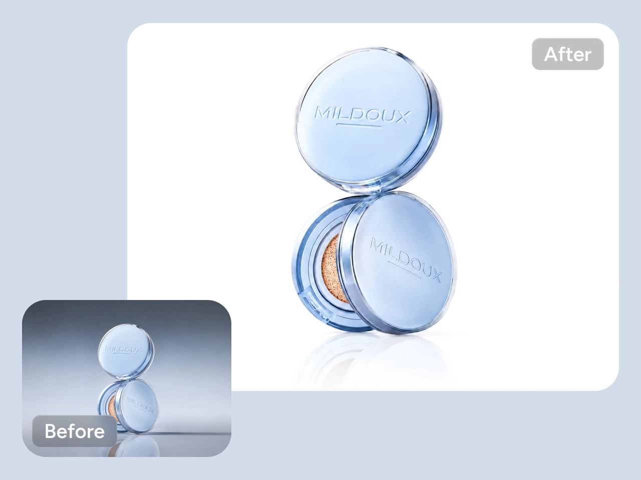 distraction free product image