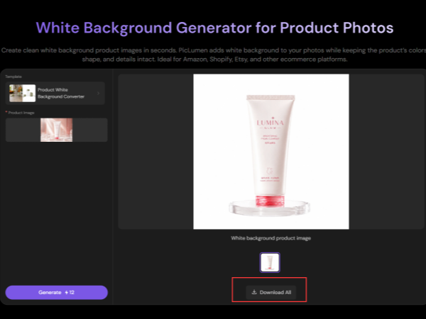 white background generator step 3