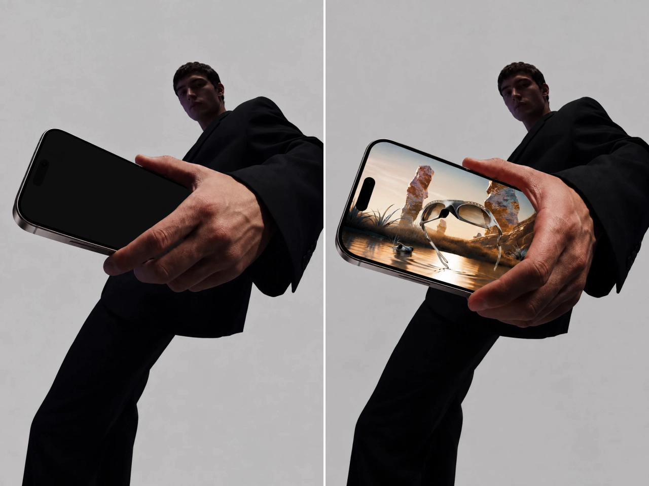 mobile ui device mockup