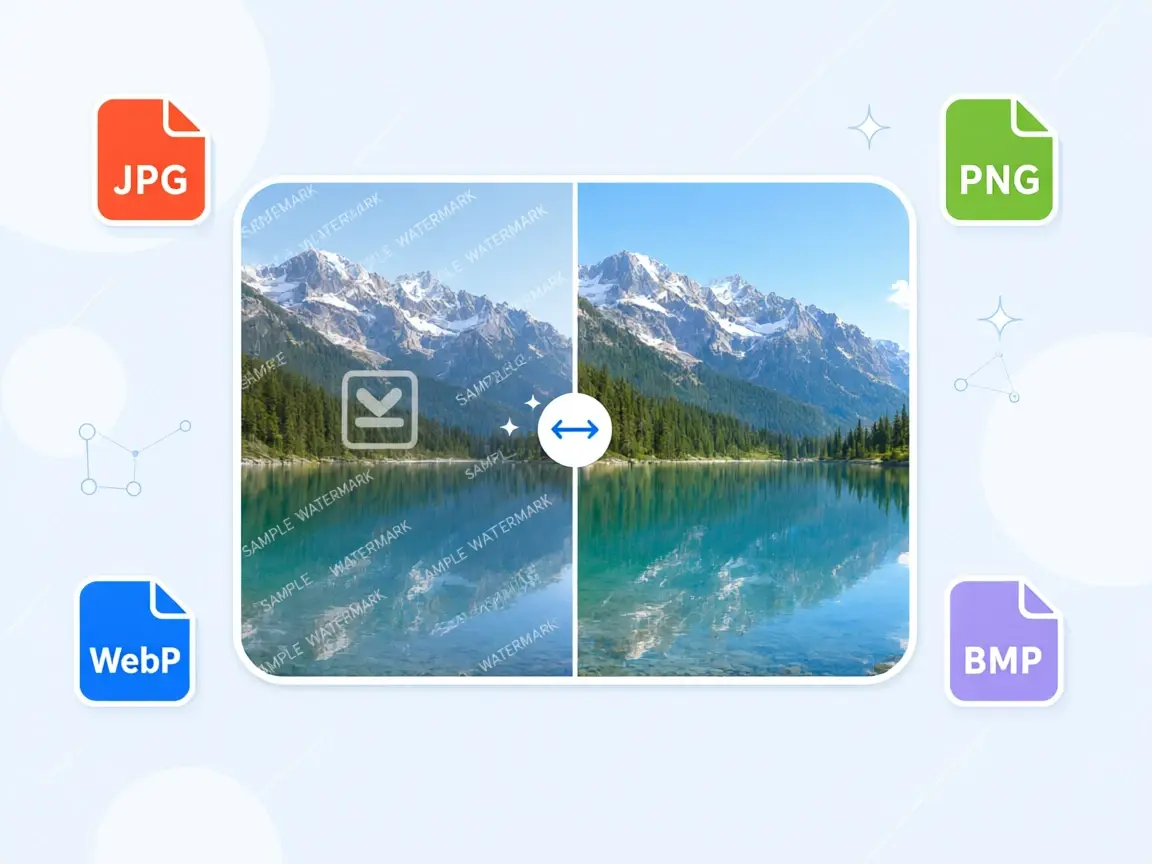PicLumen の AI ウォーターマーク除去はあらゆる種類の画像に対応