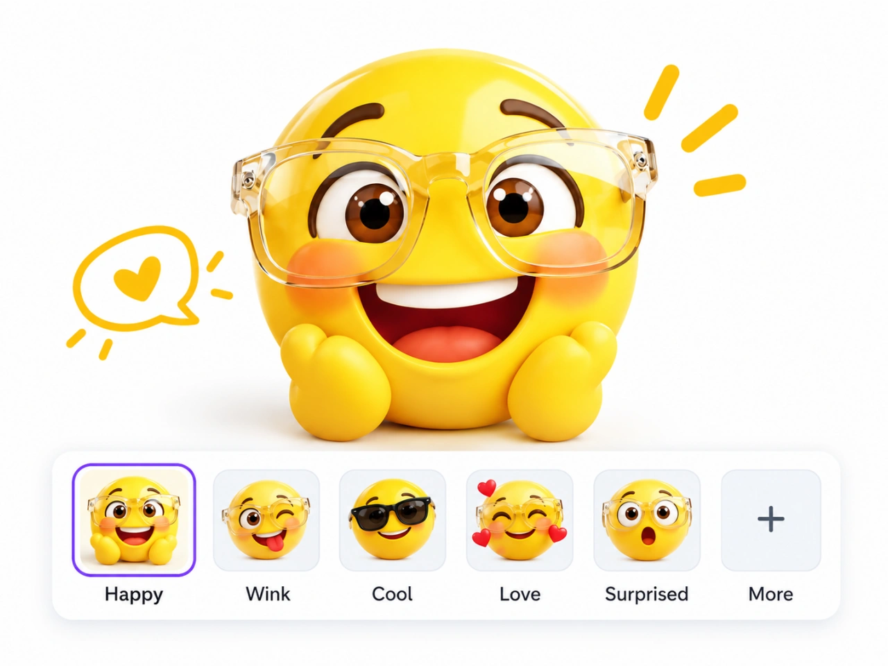 different emoji style