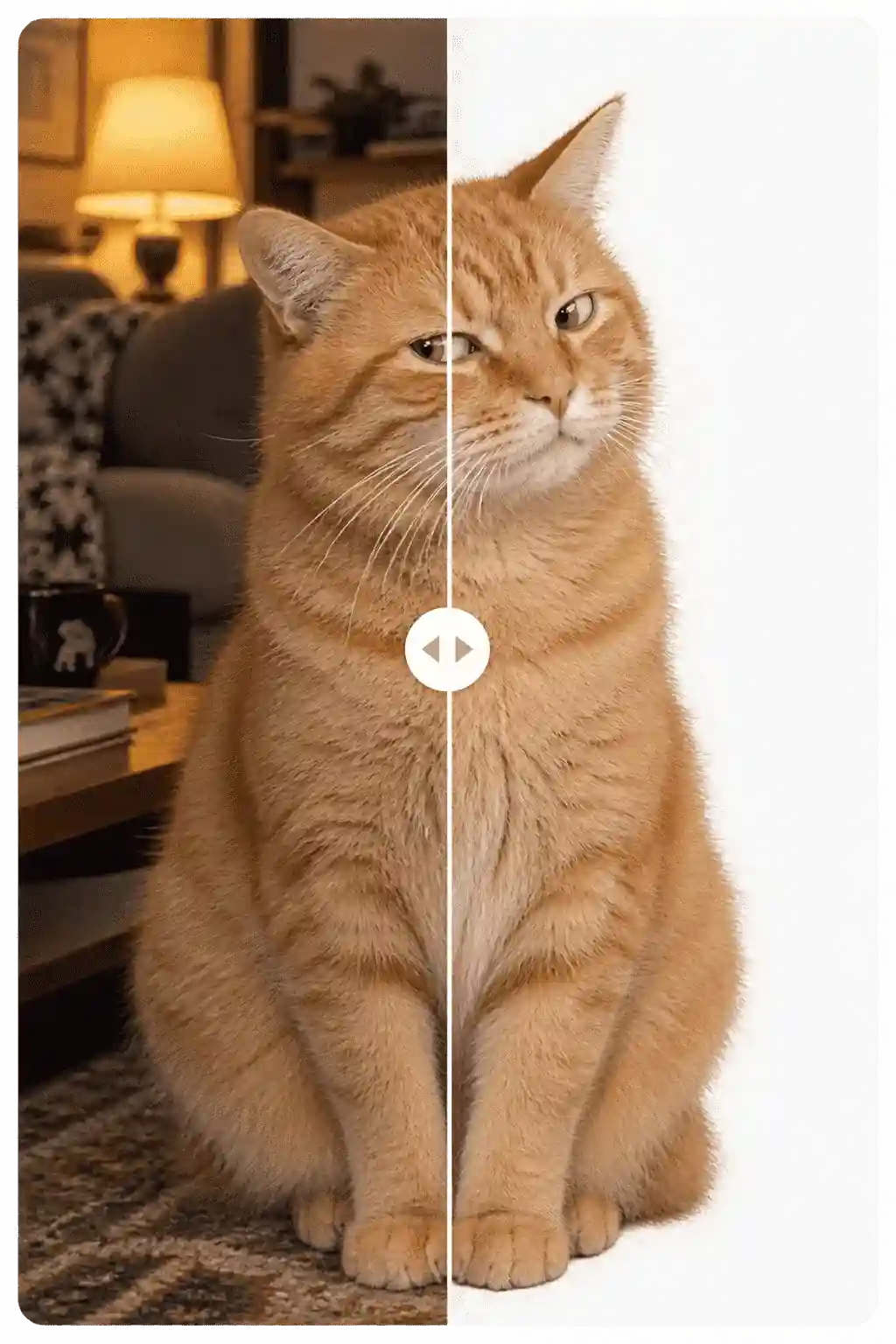 Removed the background from animal meme images
