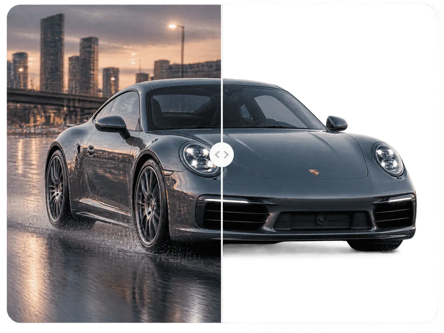 Remove the background from a car video