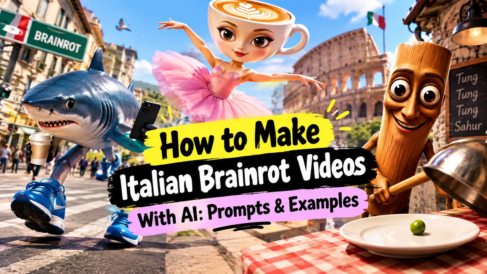 How to Make an Italian Brainrot Video With AI Blog Banner