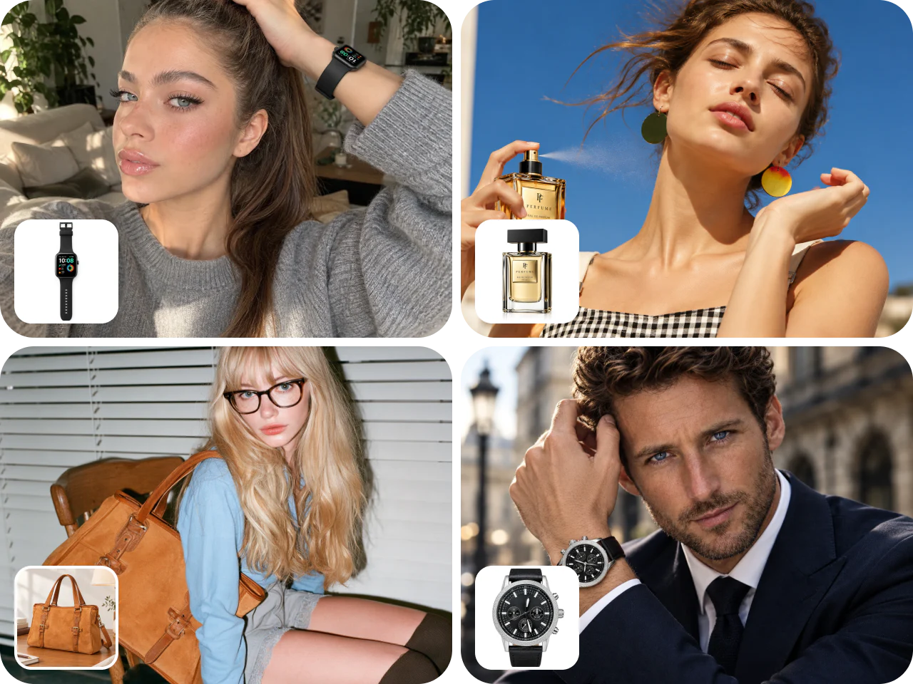 creators showcase fashion and beauty products in ugc videos