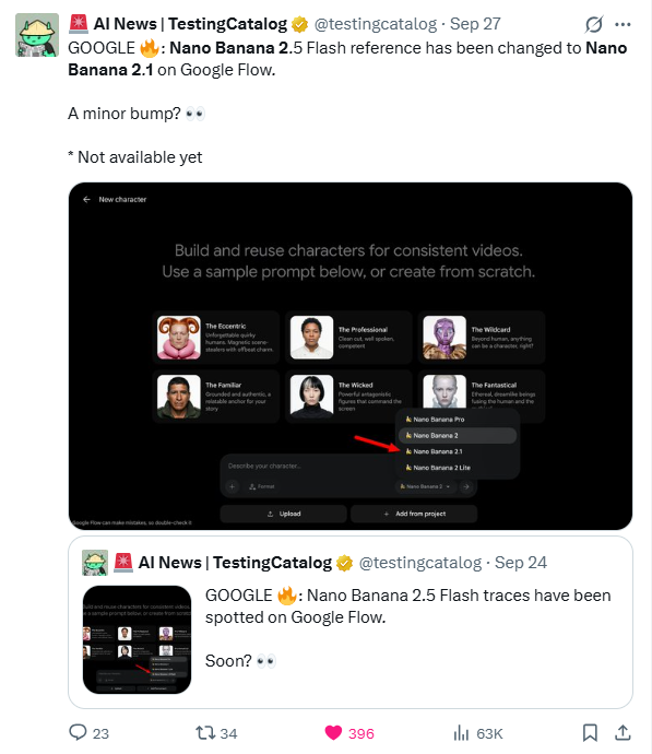 nano banana 2.1 news