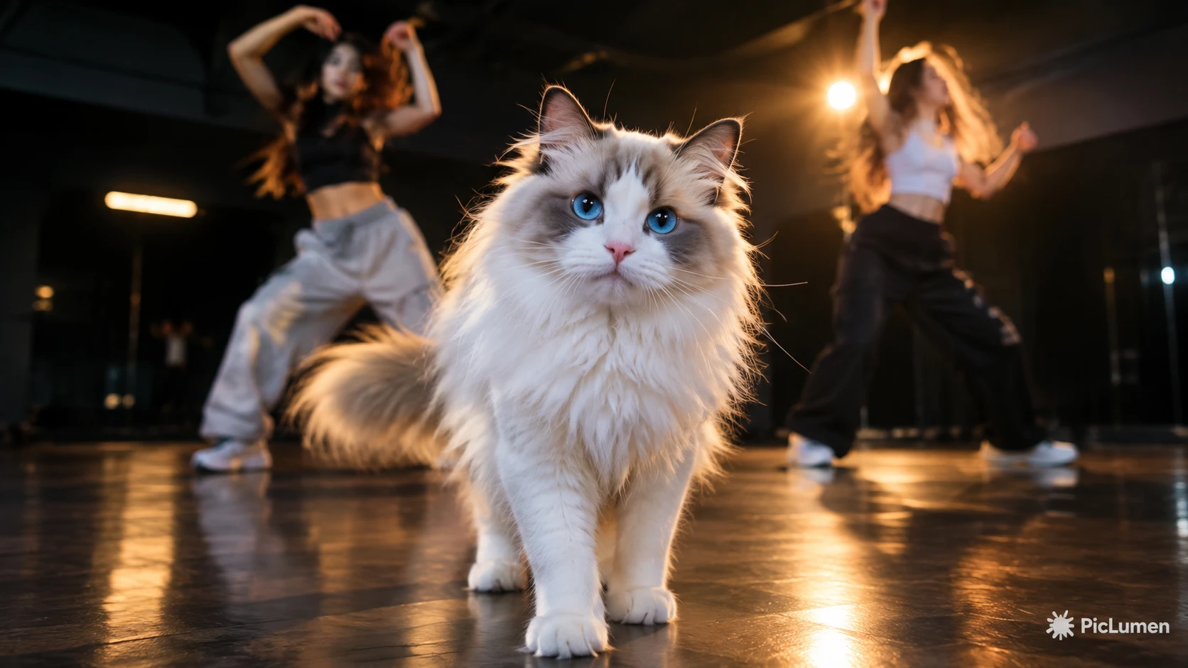 Create a Pet Diva Dance video starring your uploaded pet