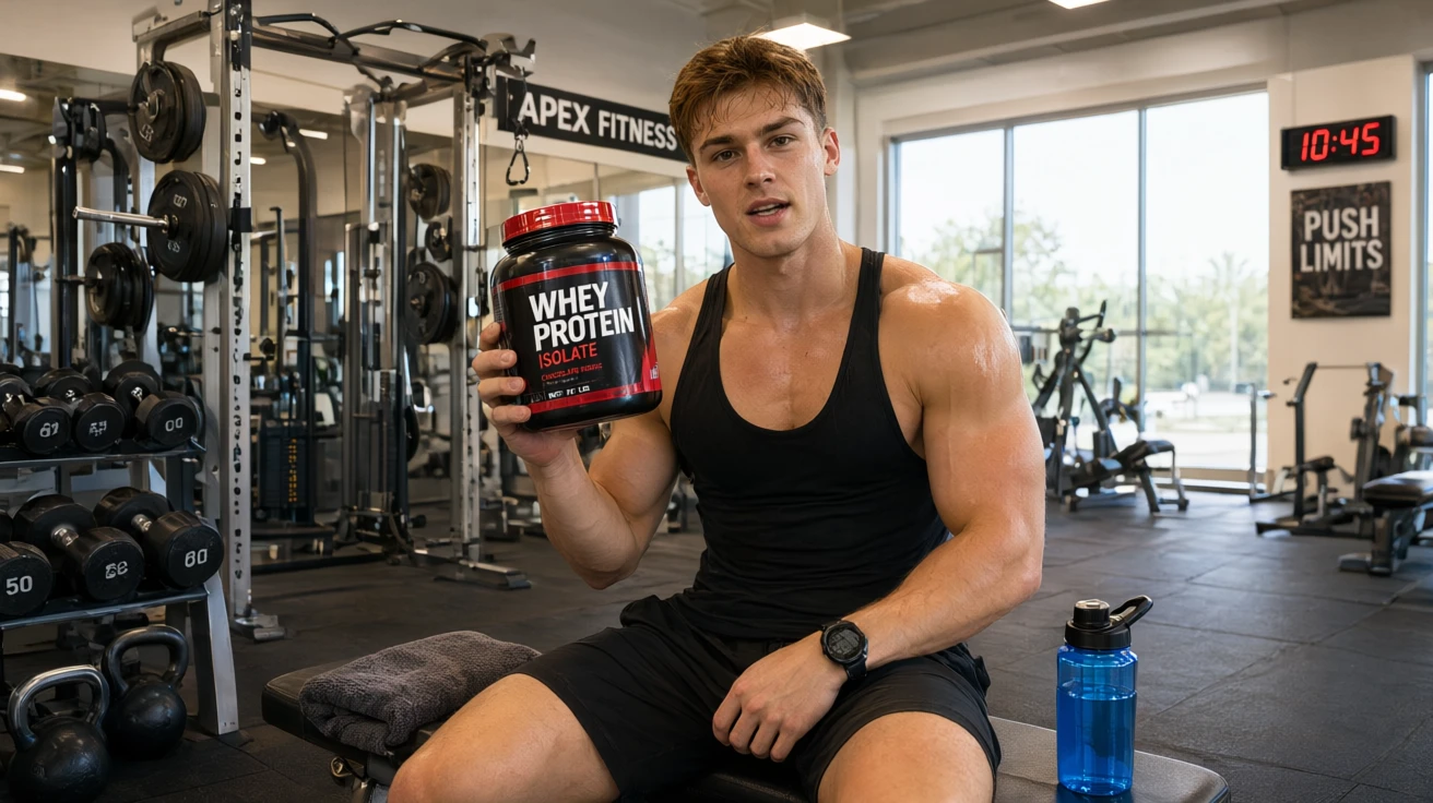 UGC Ad Images for Protein Powder Products