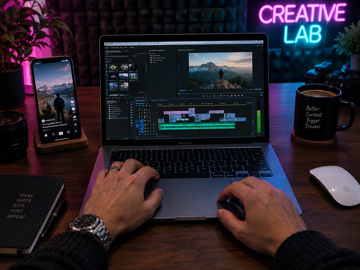 An AI video generator designed for creators