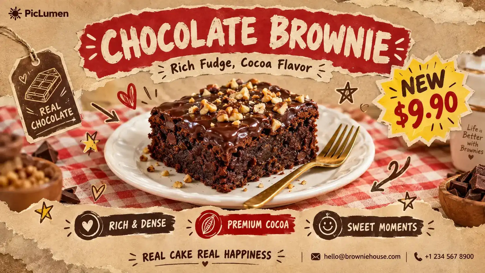 Create Food Posters with One Click