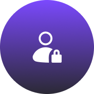 a privacy lock icon