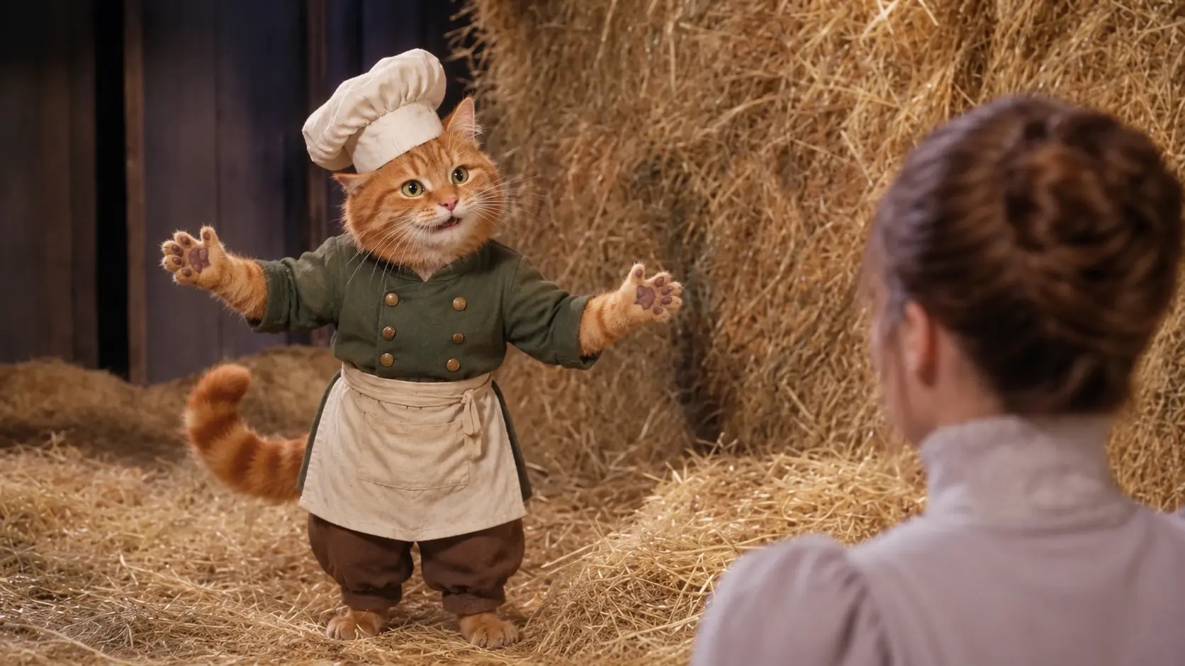 “Cat Chef” Version of the Rumpelstiltskin AI Dance Video