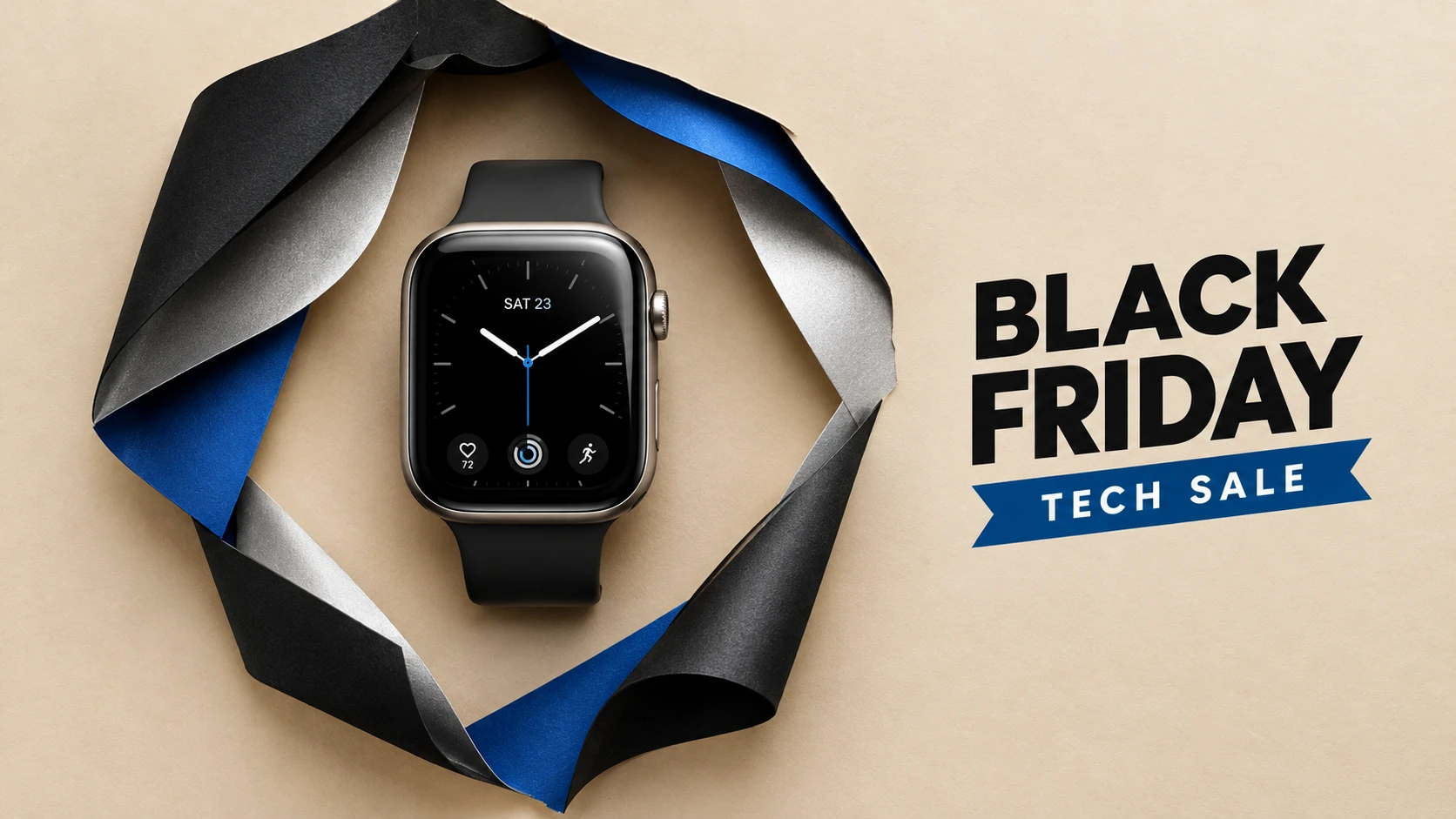 “Black Friday” New Paper Products Unveiled—Smartwatch Product Images