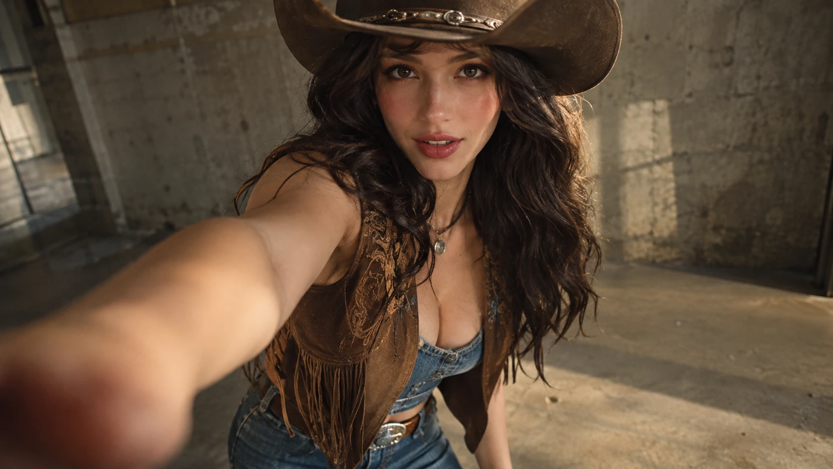 Real dance videos generated by KDA Firestarter AI using the Cowgirl character
