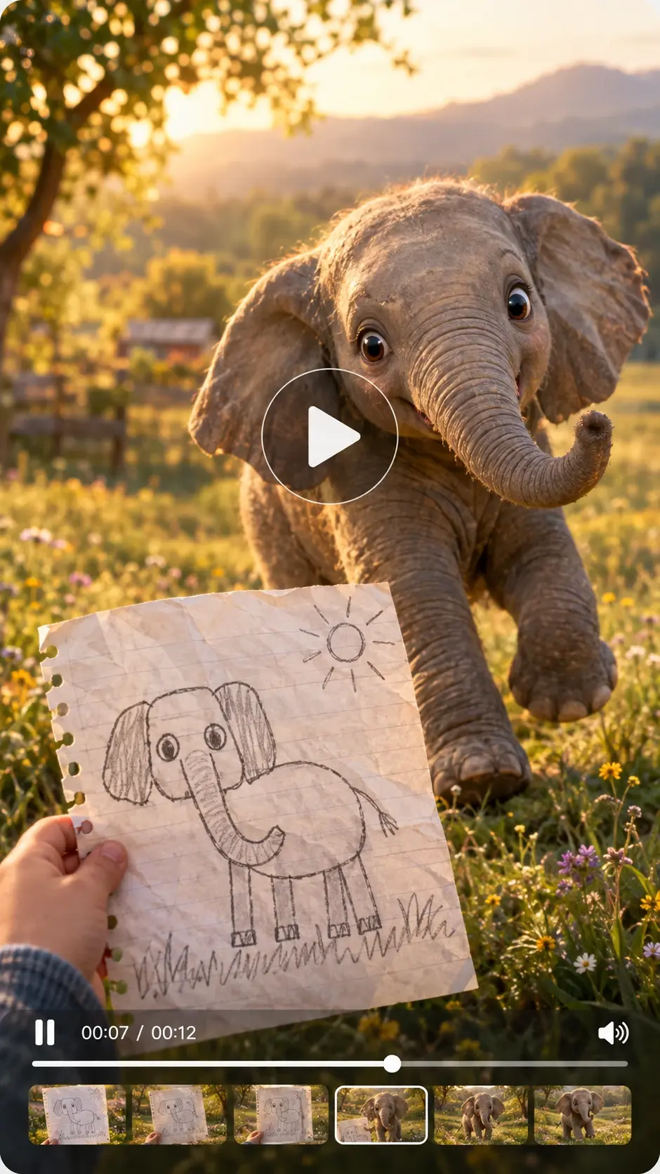 Animate Kids Drawing AI Video Generator | PicLumen